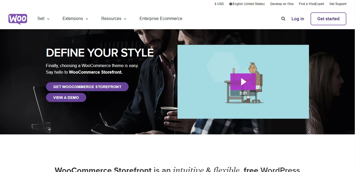 tema woocommerce 