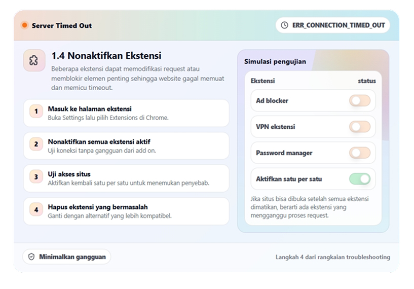 Cara Mengatasi ERR_CONNECTION_TIMED_OUT dengan Mudah 5 Cara Mengatasi ERR_CONNECTION_TIMED_OUT