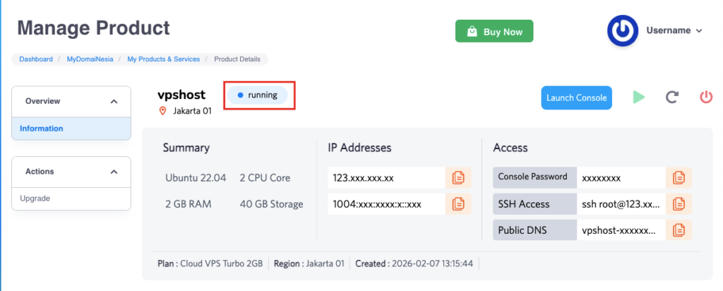 Cara Menggunakan Cloud VPS Untuk Pemula 6 Cloud VPS untuk pemula