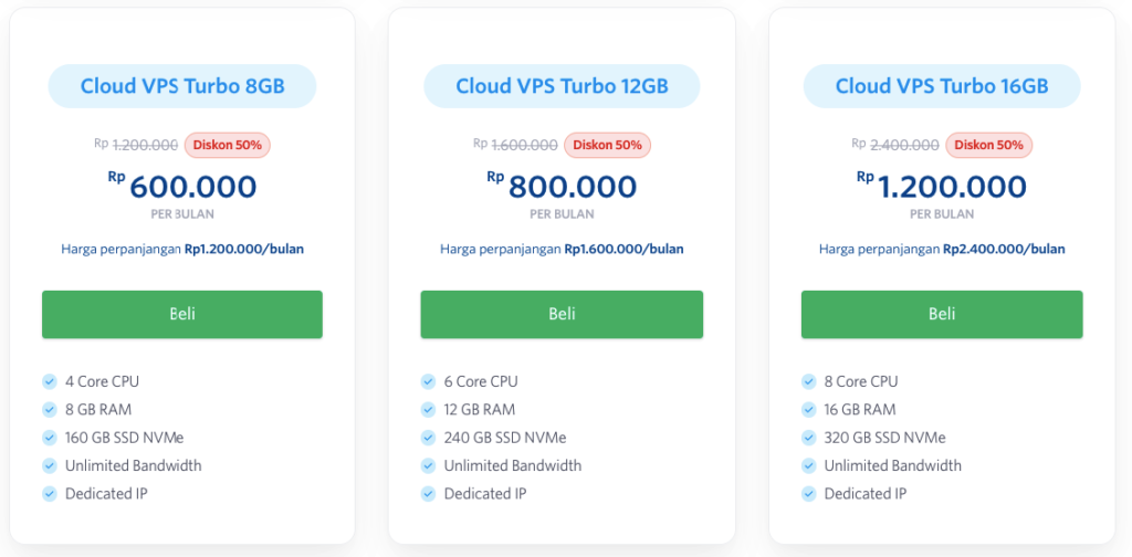 Cara Order Cloud VPS aaPanel DomaiNesia 6 Order Cloud VPS aaPanel