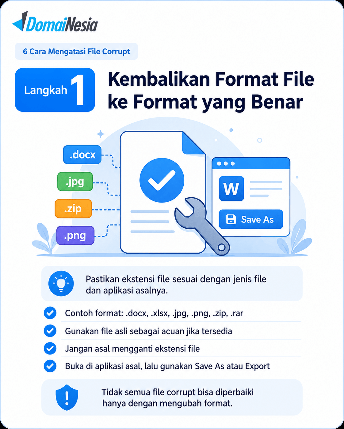 6 Cara Mengatasi File Corrupt dengan Mudah dan Aman 2 cara mengatasi file corrupt