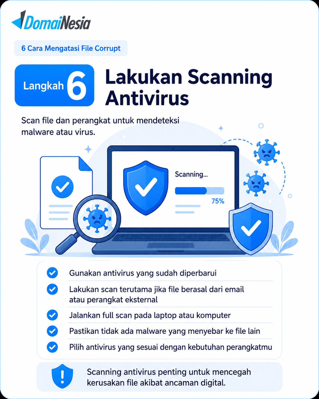 6 Cara Mengatasi File Corrupt dengan Mudah dan Aman 7 cara mengatasi file corrupt
