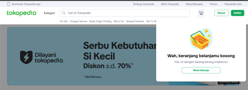 4 Contoh Website ECommerce yang Menginspirasi! 2
