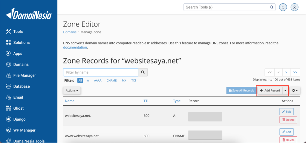 Cara Custom Domain di Bluesky Social 11