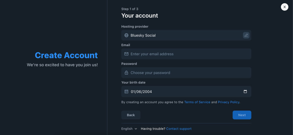 Cara Custom Domain di Bluesky Social 3