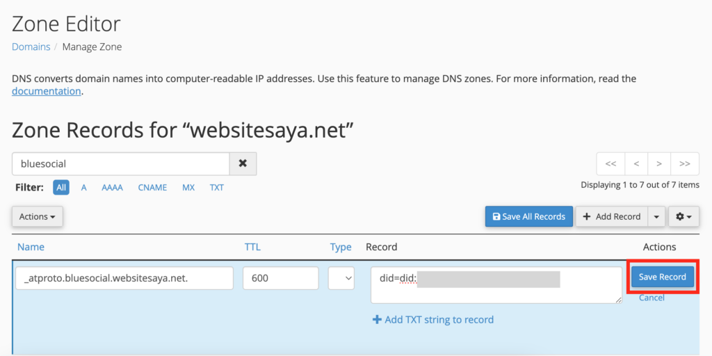 Cara Custom Domain di Bluesky Social 12