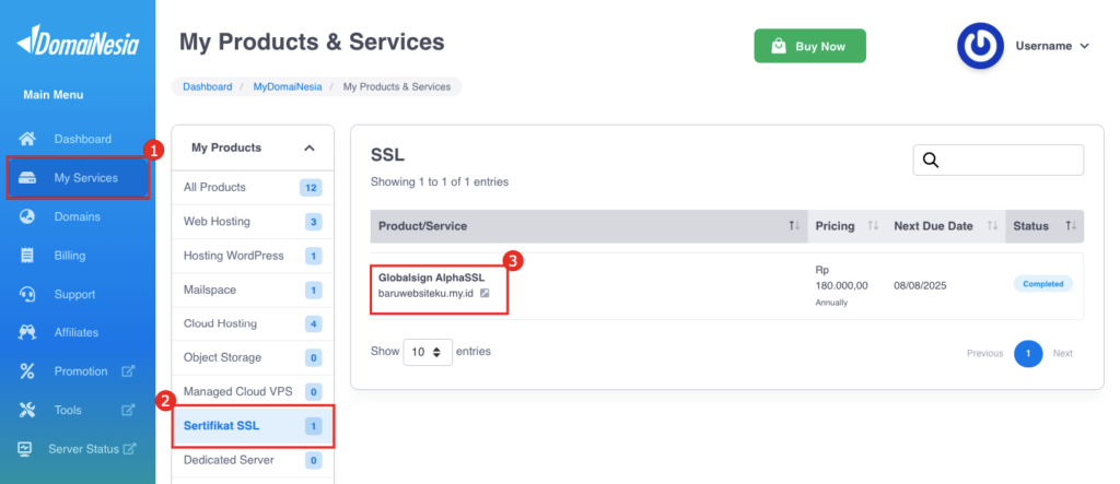 Validasi SSL GlobalSign Cepat dan Mudah Bonus CSR, CRT, CABUNDLE 12 Validasi SSL GlobalSign