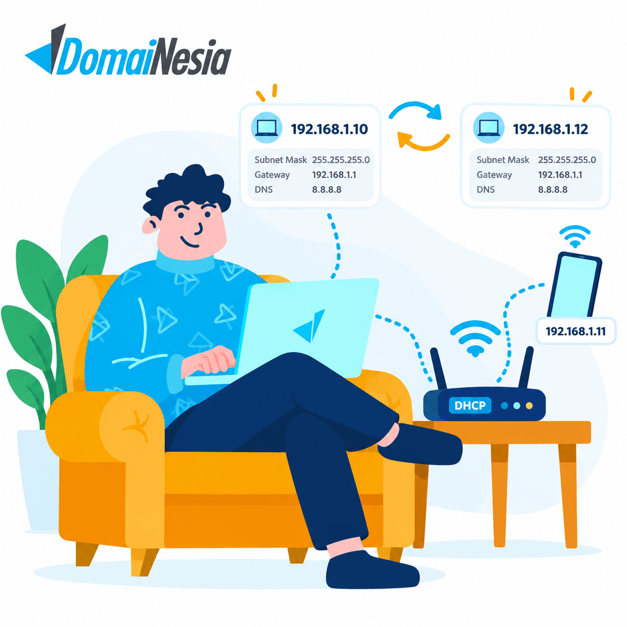 IP Dinamis: Pengertian, Cara Kerja, dan Perbedaannya dengan IP Statis 2 IP Dinamis