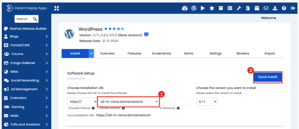 Cara Cloning Website WordPress 
