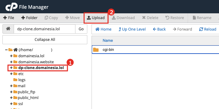 Cara Cloning Website WordPress