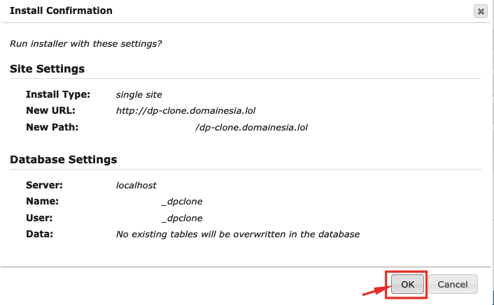 Cara Cloning Website WordPress