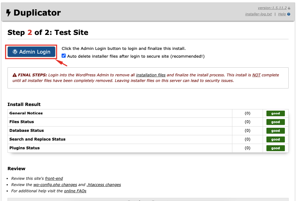 Cara Cloning Website WordPress