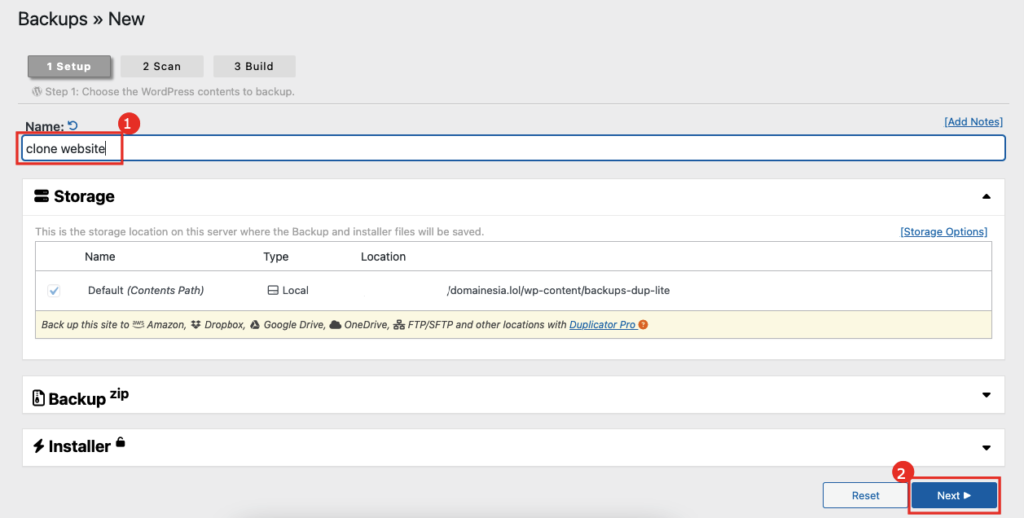 Cara Cloning Website WordPress