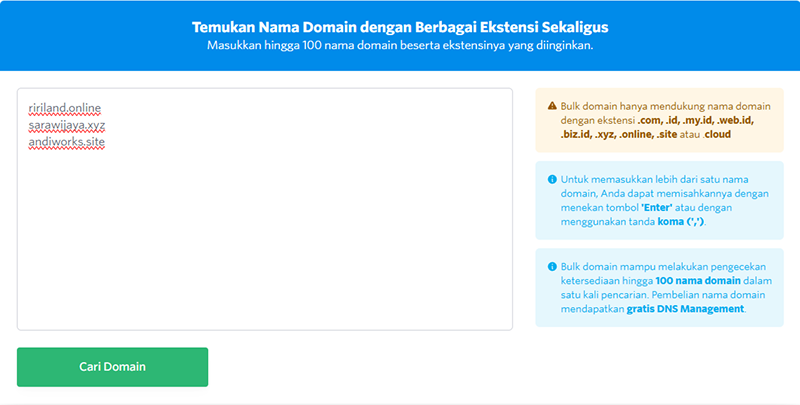bulk domain