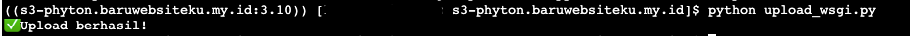Object Storage dengan Python
