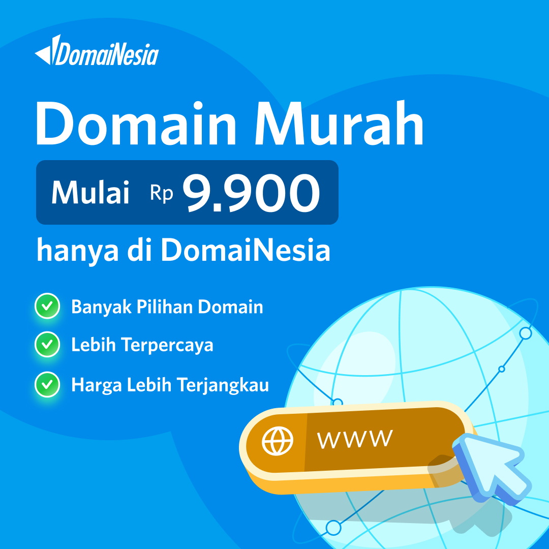 Domainesia Hosting Banner Mobile