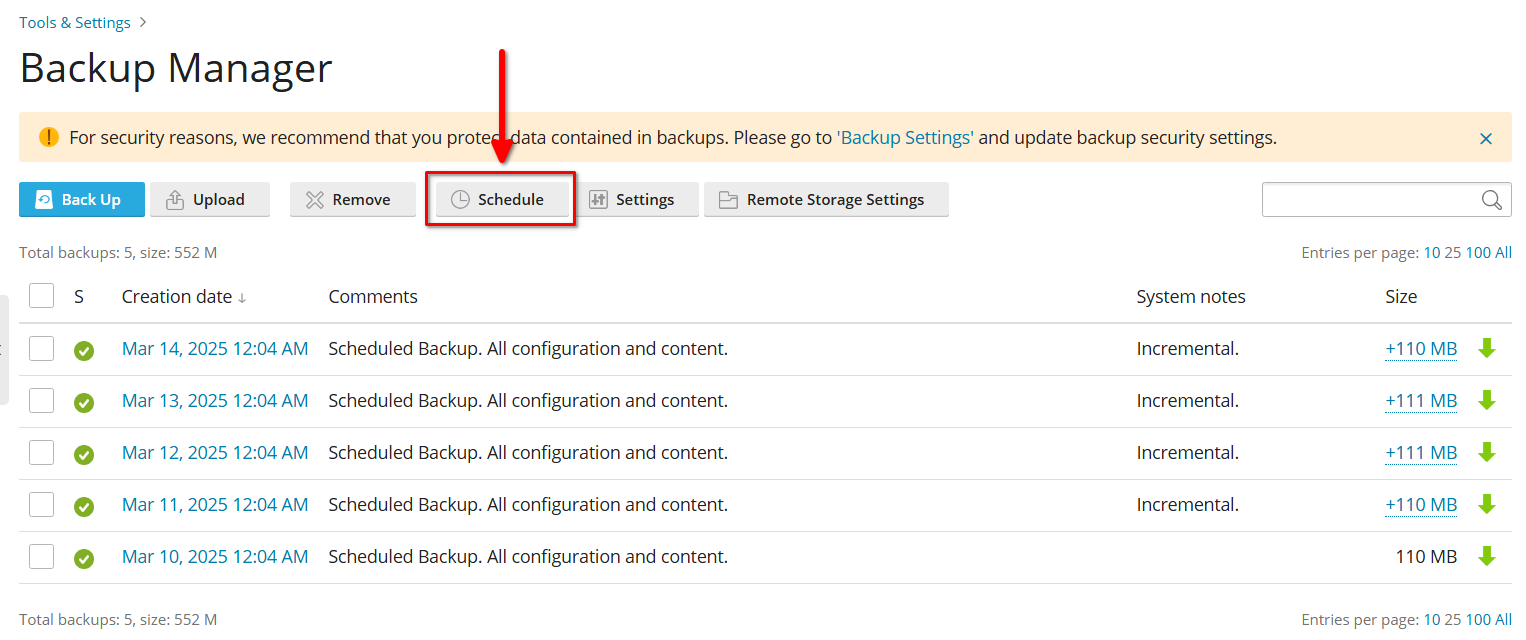 Cara Backup dan Restore Data Plesk Panel di Cloud VPS