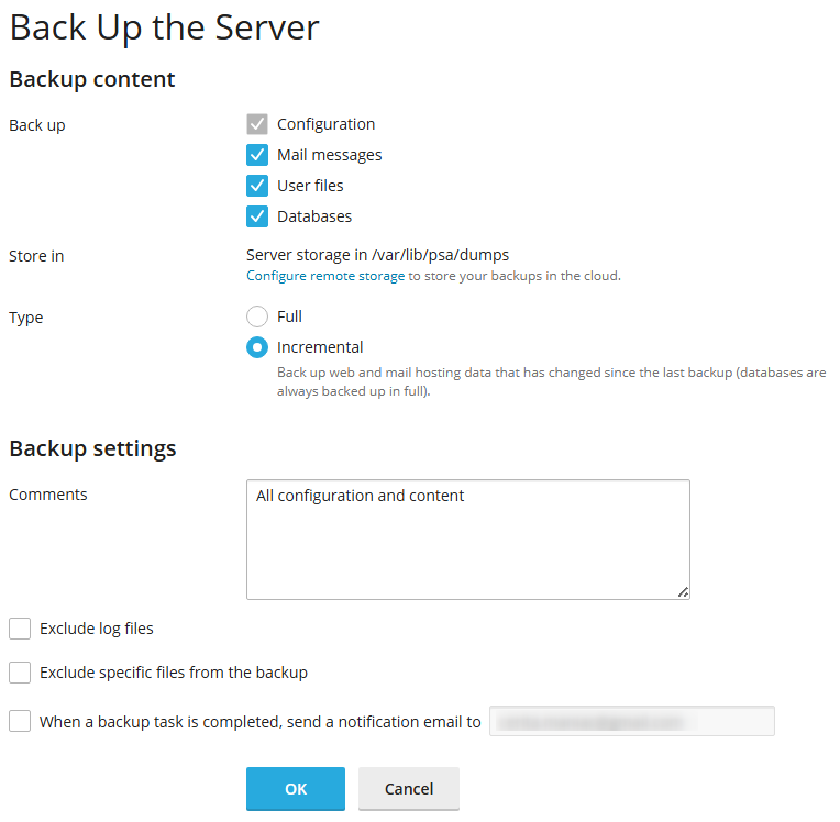 Cara Backup dan Restore Data Plesk Panel di Cloud VPS