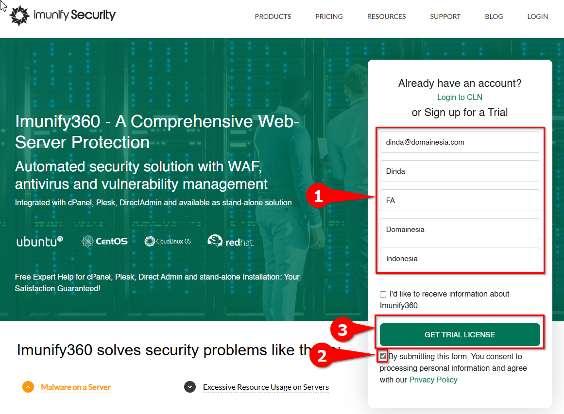 Cara Install Imunify360 di VPS