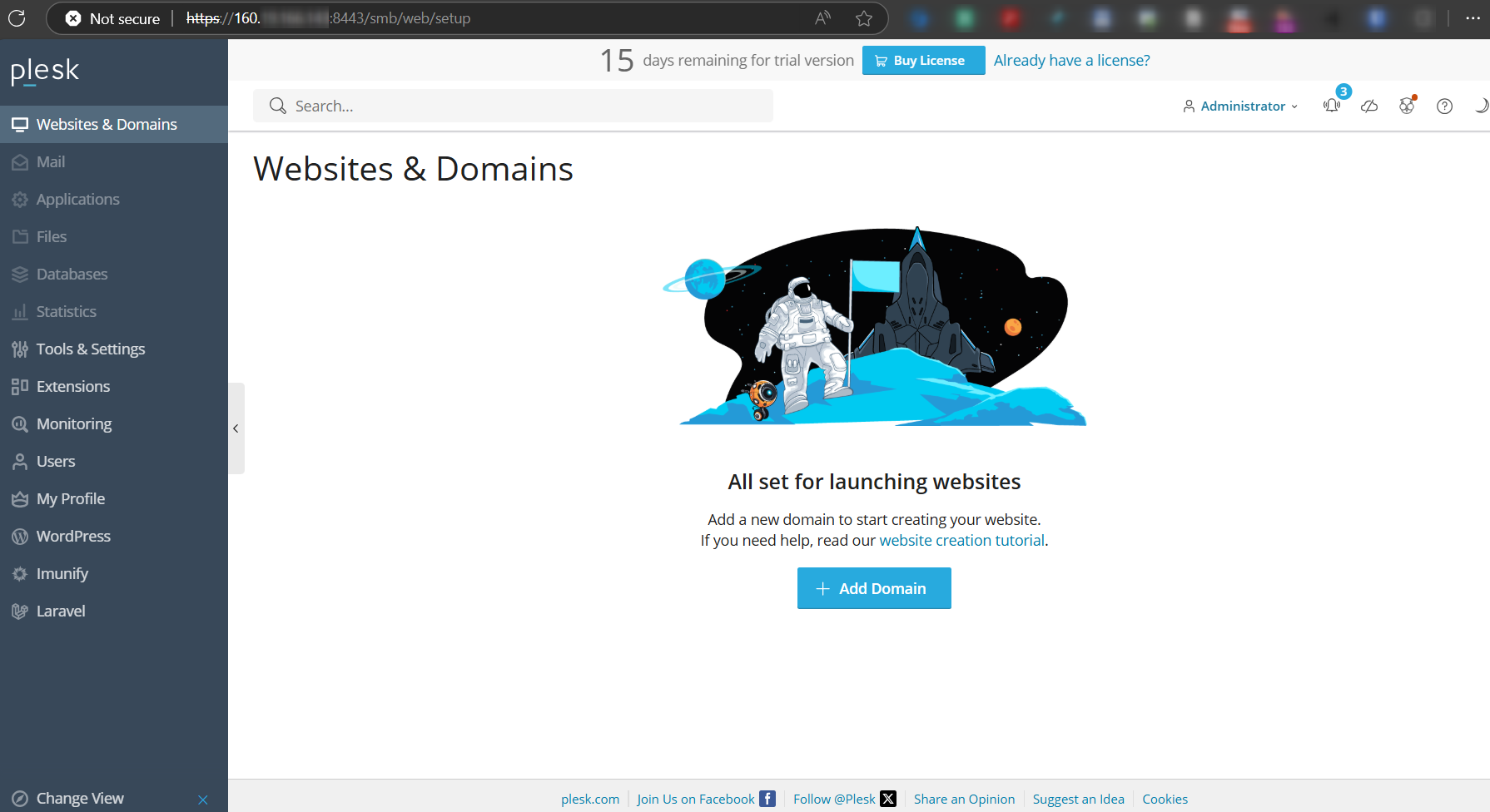 Cara Install Plesk Panel di Cloud VPS