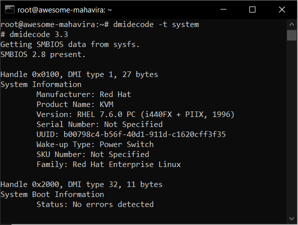 Cara Cek Spesifikasi Teknis VPS Melalui SSH & MyDomaiNesia