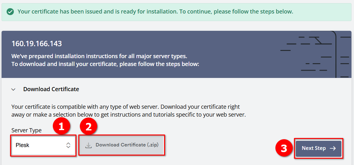 Cara Install SSL/HTTPS ZeroSSL di Hostname Plesk Pada VPS