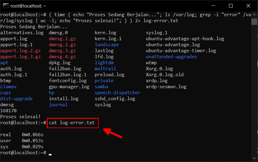 Cara Lihat Durasi Eksekusi Dengan Perintah time di VPS Linux