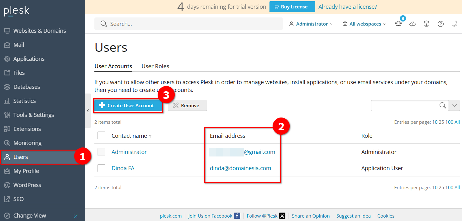 Cara Login Plesk Panel Lewat Akun Sosial Media di VPS