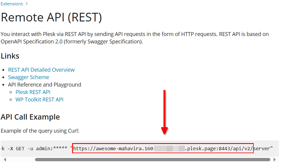 Cara Mengirim Permintaan Remote REST API Plesk Panel
