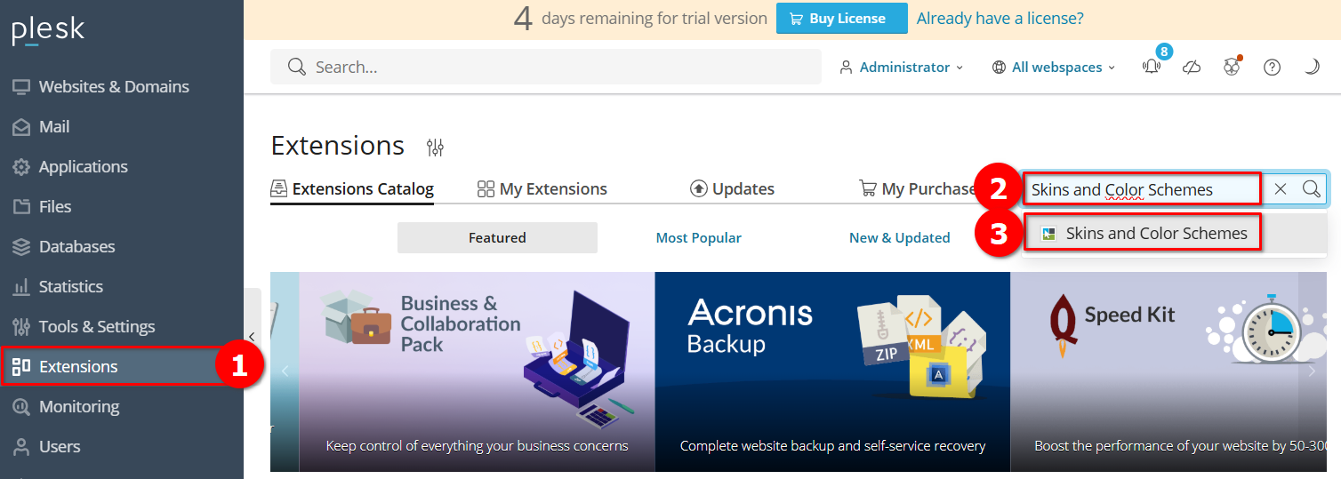 Cara Mengubah Tampilan Dashboard Plesk di Cloud VPS