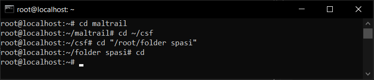 Cara Navigasi Antar Folder Dengan Perintah cd di VPS Linux