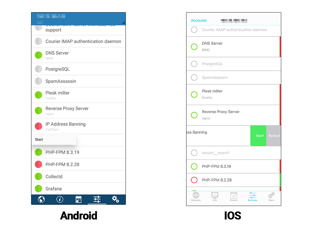 Cek Server Dengan HP Pada Plesk Panel Dengan Plesk Mobile
