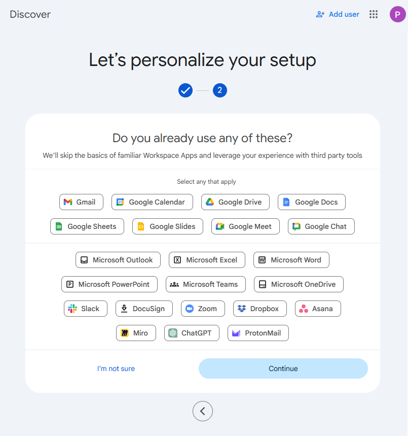 Cara setting Google Workspace