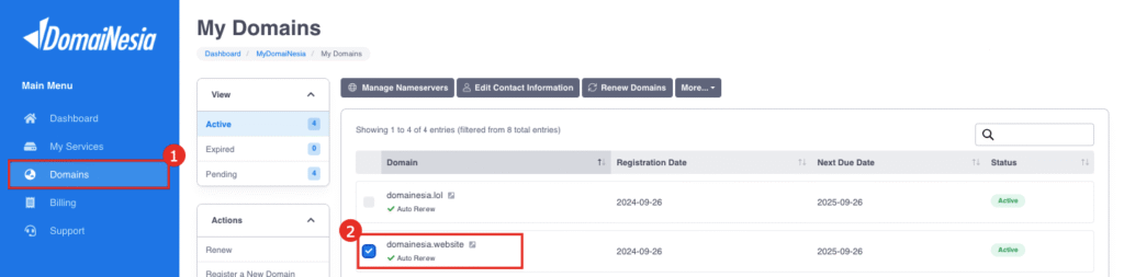 Custom Domain di Scalev