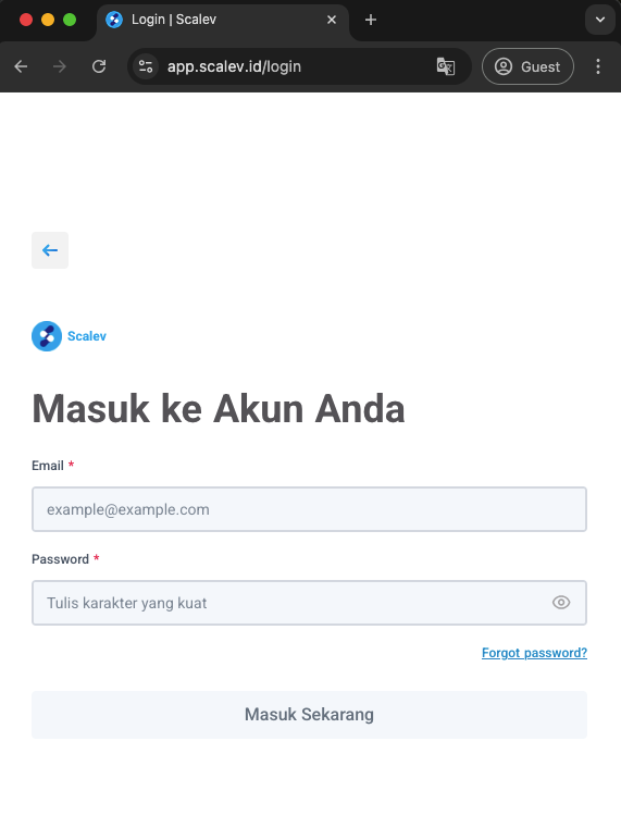 Custom Domain di Scalev