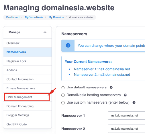 Custom Domain di Scalev
