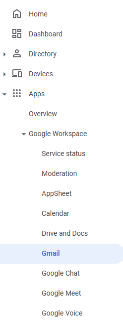 Cara setting Google Workspace
