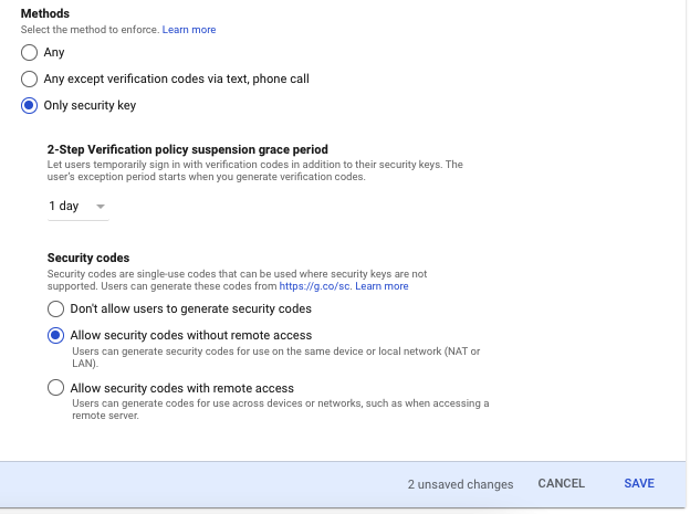 Cara setting Google Workspace
