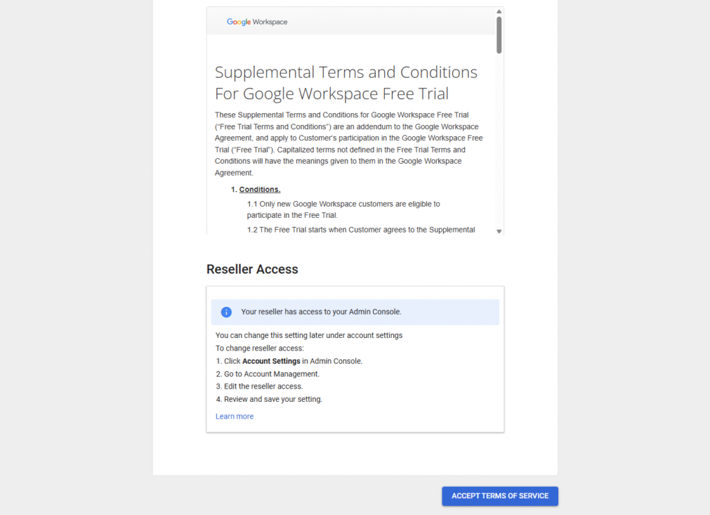 Cara setting Google Workspace