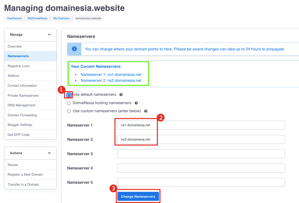 Custom Domain di Scalev