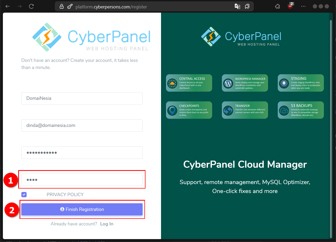 Cara Backup Dengan Google Drive di CyberPanel Pada VPS