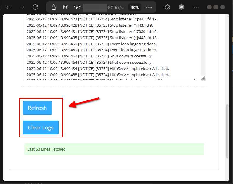 Cara Cek Semua Log Aktivitas di CyberPanel Pada Cloud VPS