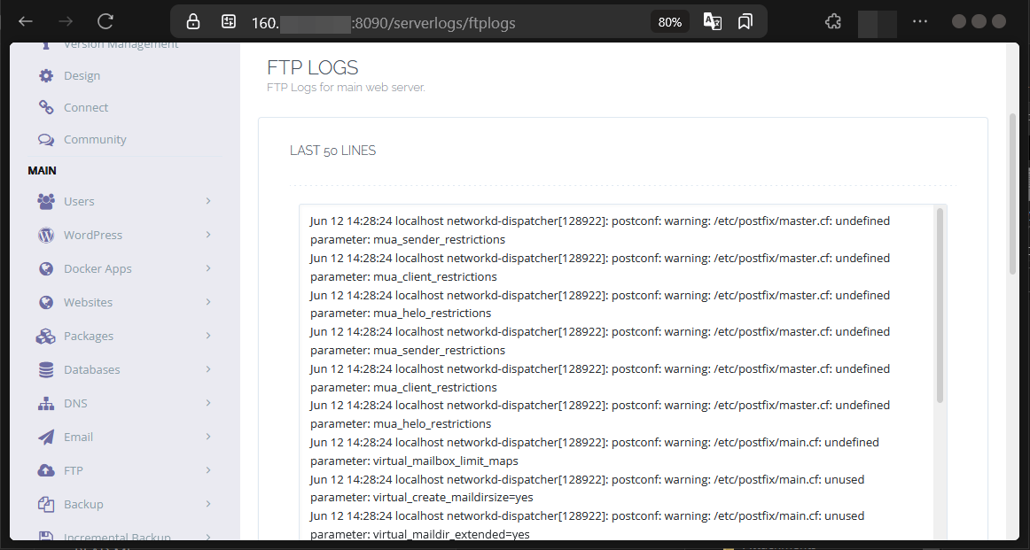 Cara Cek Semua Log Aktivitas di CyberPanel Pada Cloud VPS
