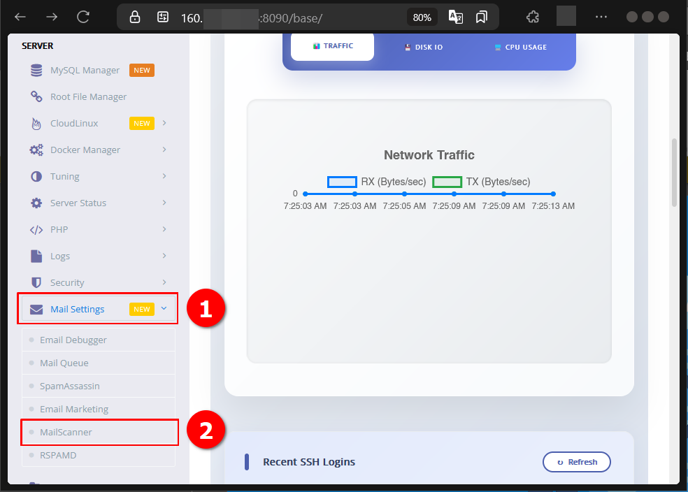 Cara Install MailScanner di CyberPanel Untuk Monitor Email