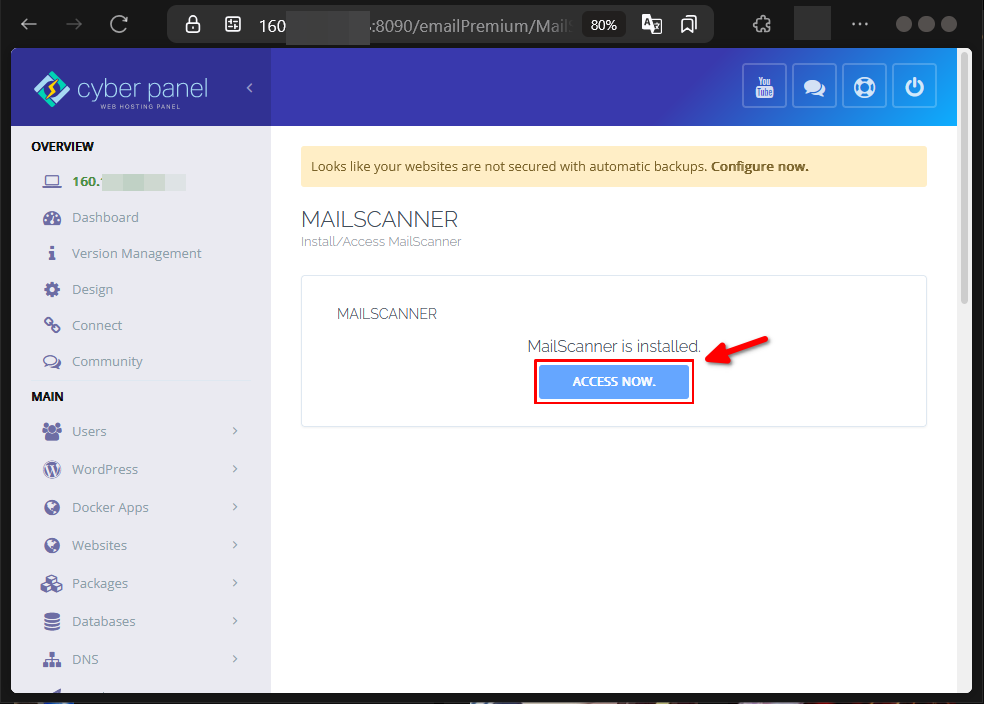 Cara Install MailScanner di CyberPanel Untuk Monitor Email