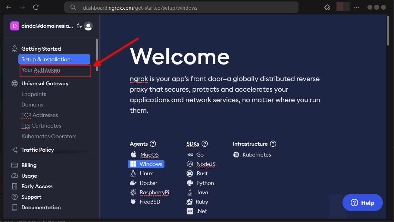 Cara Install Ngrok Untuk VPS Tunneling Mudah di VPS Ubuntu