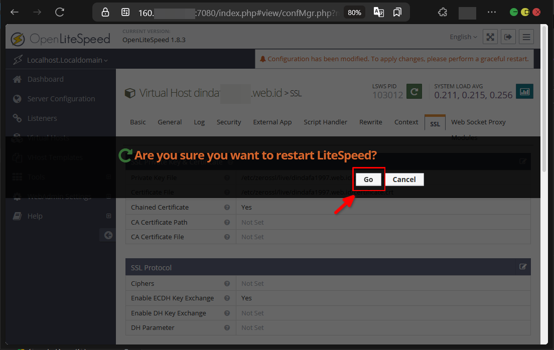 Cara Install ZeroSSL di CyberPanel Untuk Alternatif SSL