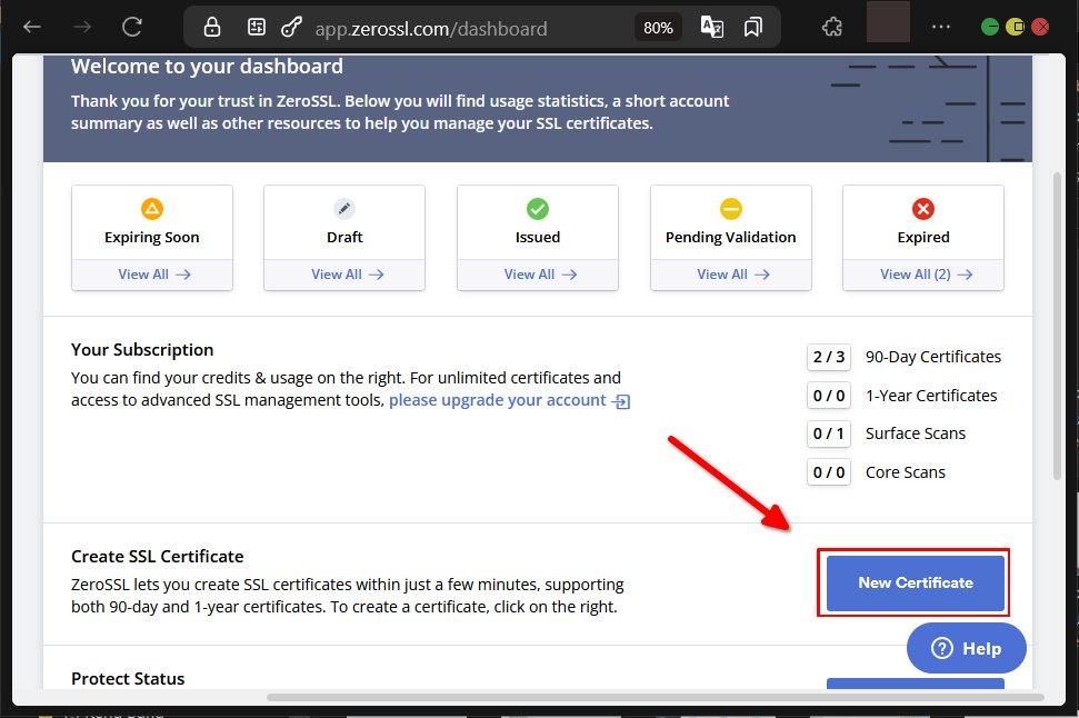 Cara Install ZeroSSL di CyberPanel Untuk Alternatif SSL