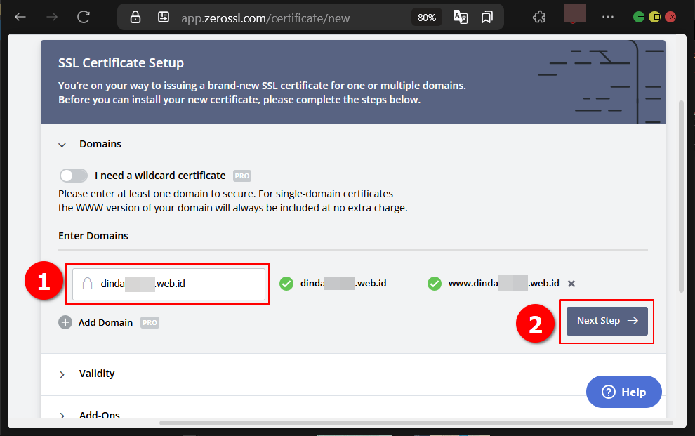 Cara Install ZeroSSL di CyberPanel Untuk Alternatif SSL