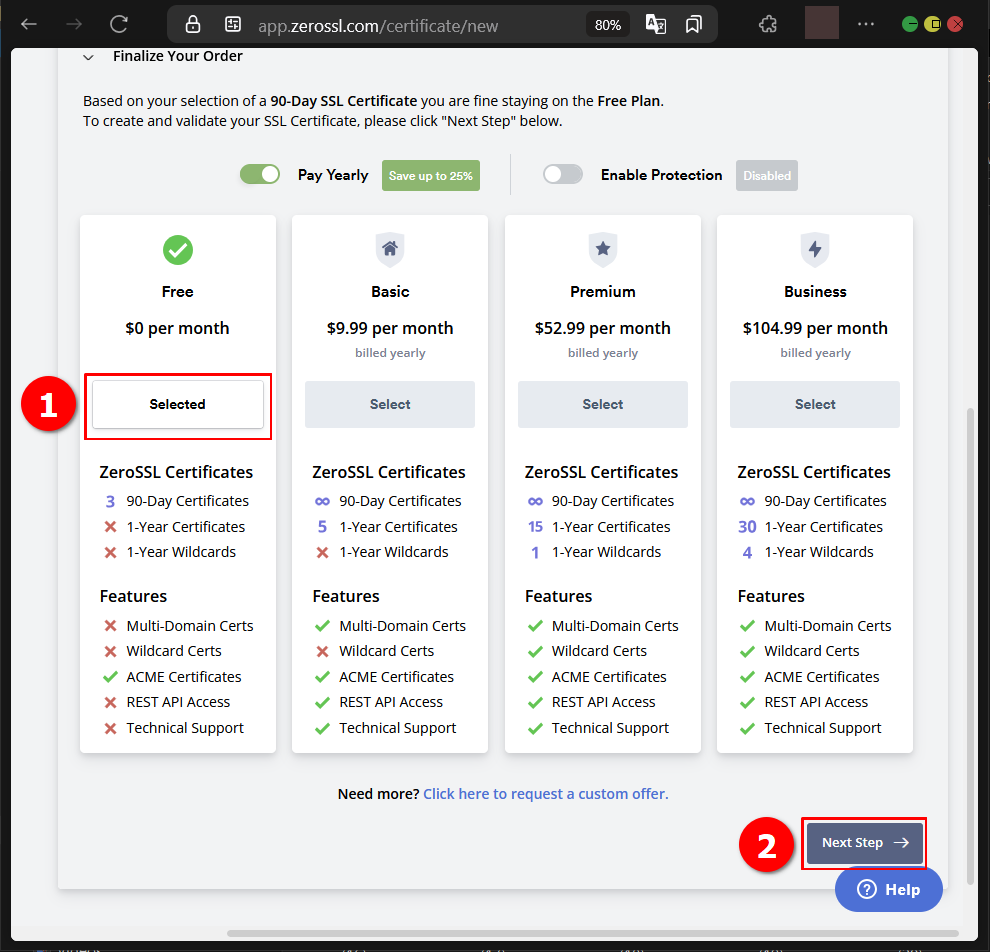 Cara Install ZeroSSL di CyberPanel Untuk Alternatif SSL